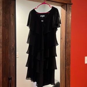 Womens Black Gown
